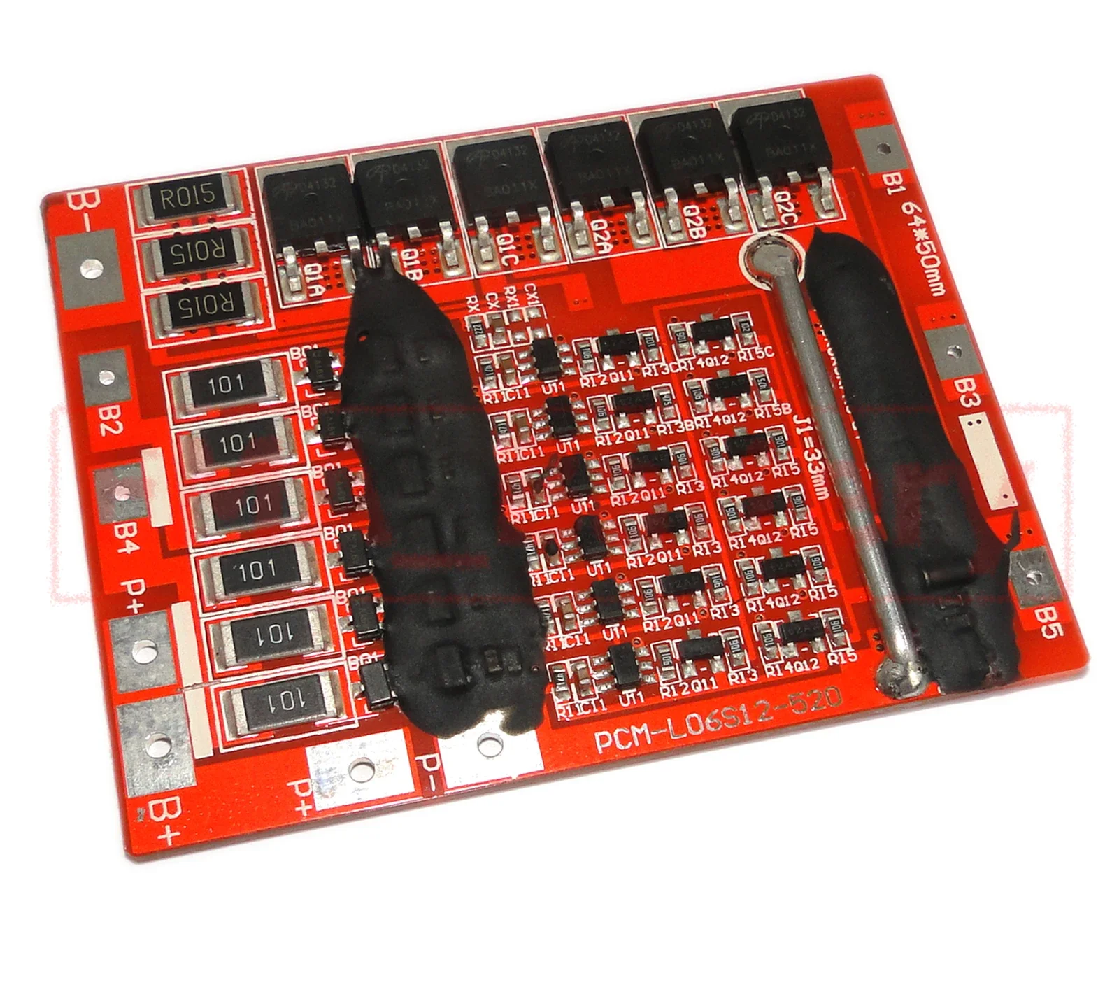 FMA PCM BMS Protection Circuit Module for 6S 21.6V 22.2V Li-ion Li-Po Rechargeable Battery Management System