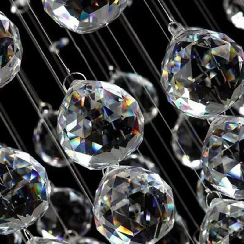 Modern Luxury Crystal Chandelier LED Light Luxury Design Living Room Lighting Chandelier Crystal Lamp for Home Decor