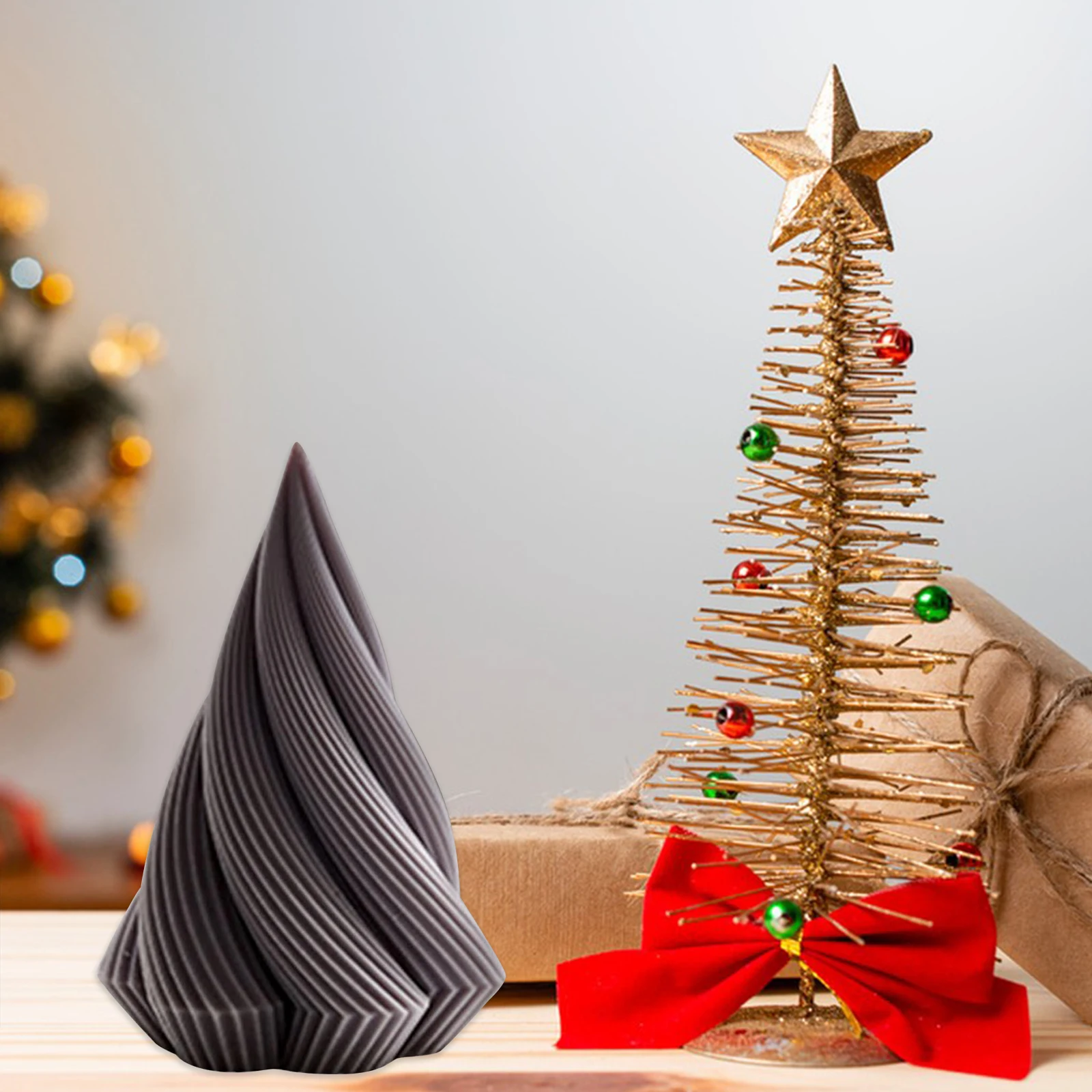 

Triangle Cone Molds Silicone Crafting Mold Epoxy Resin Christmas Tree Wax Molds Making Large Silicone Crafting Mold Size