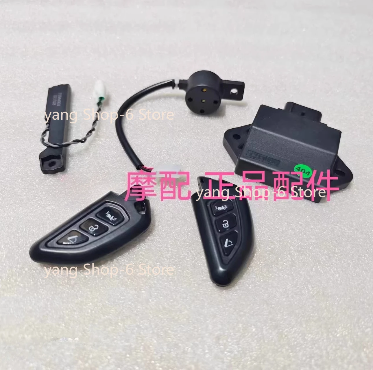 For Qjmotor Atr 125 Motorcycle Accessories Qj Atr125 Set Lock Keyless Start Electric Door Remote Control Computer Host Full Car