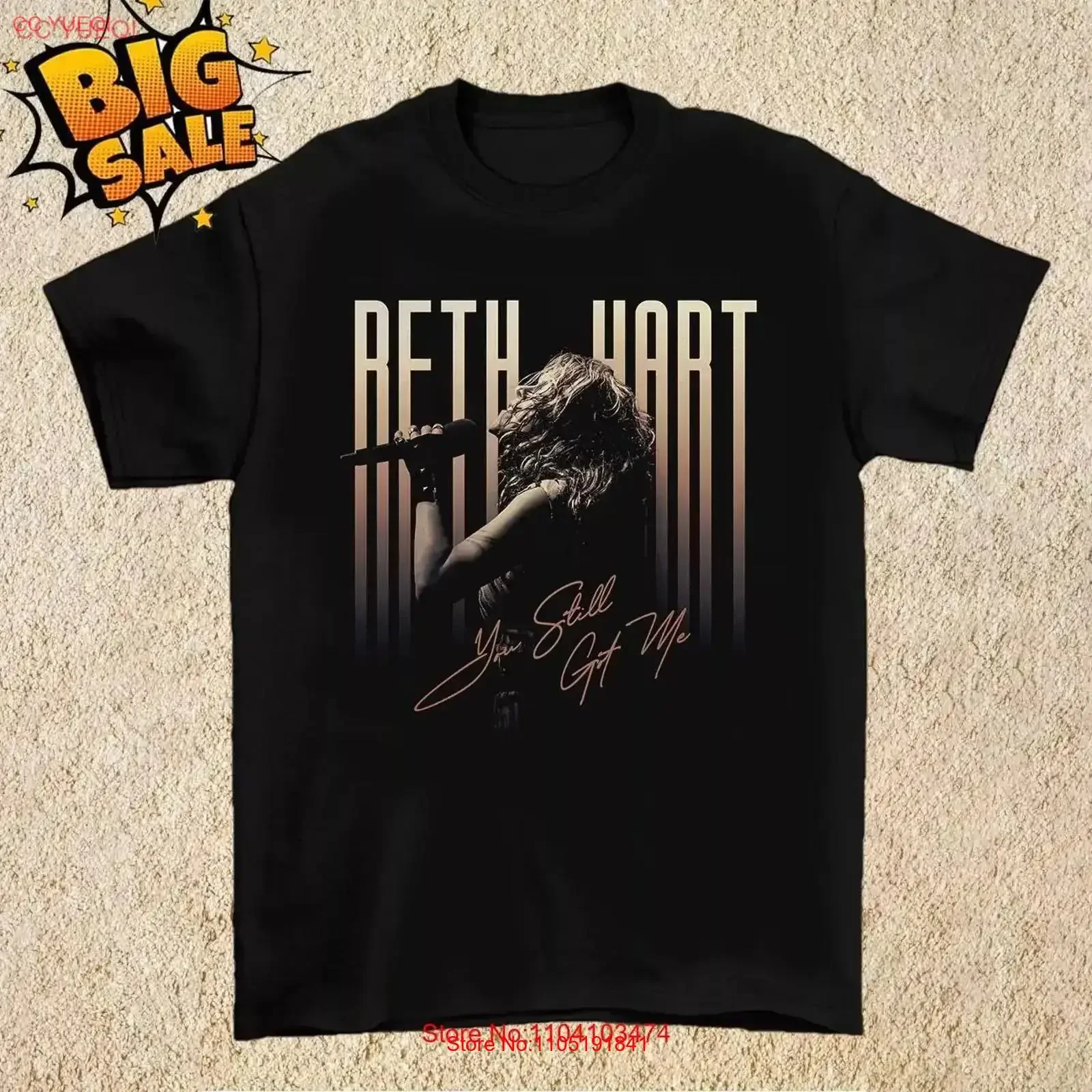 Beth Hart You Still Got Me For Fan Tour 2024 T Shirt Full Size S 5XL ET403 vintage Washed Top For Everyday Wear graphic