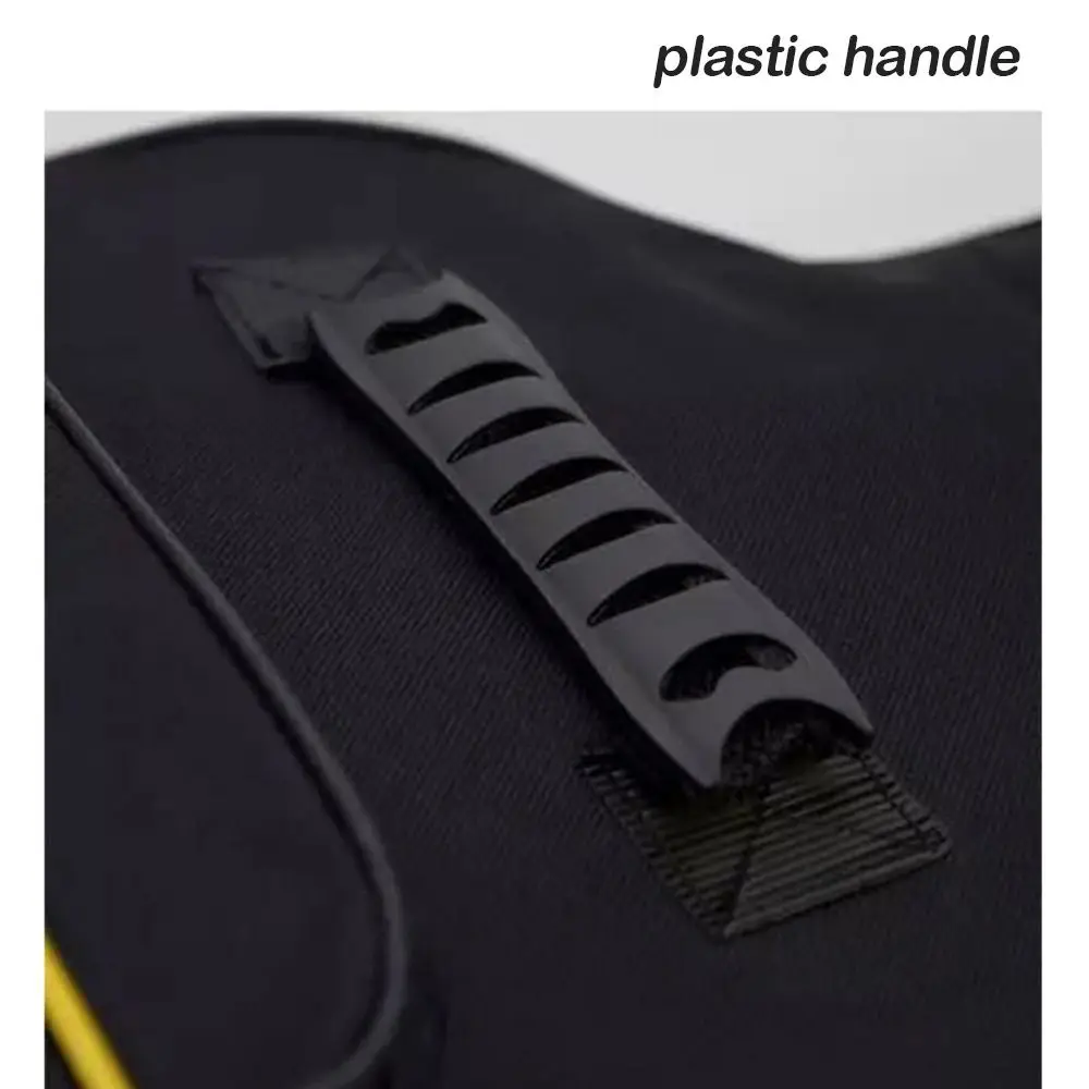 Men Guitar Container Double Straps Acoustic Storage Pouch 40/41 Inch Guitar Bag Backpack Electric Guitar Case Shoulders Bag