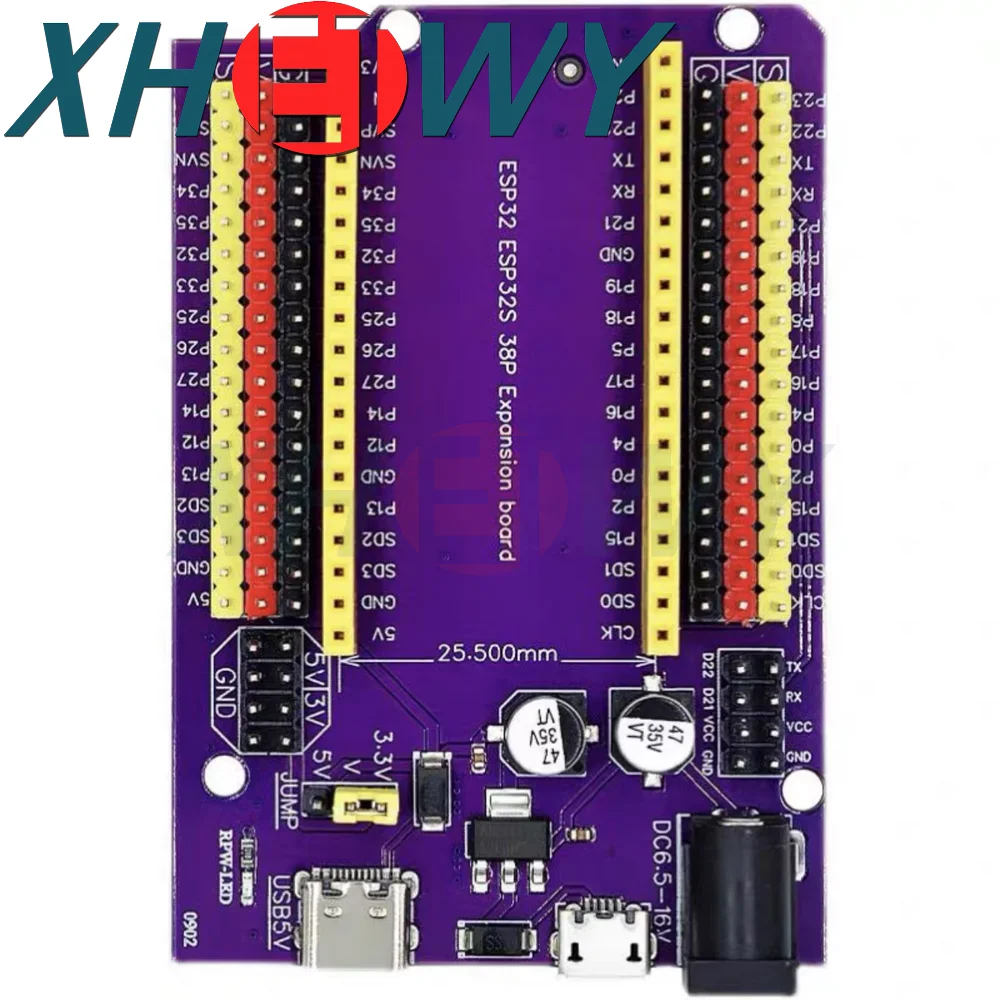 ESP32S 38pin Purple 6 000 Board IoT Development NodeMCU-32S Lua Wifi Serial Port