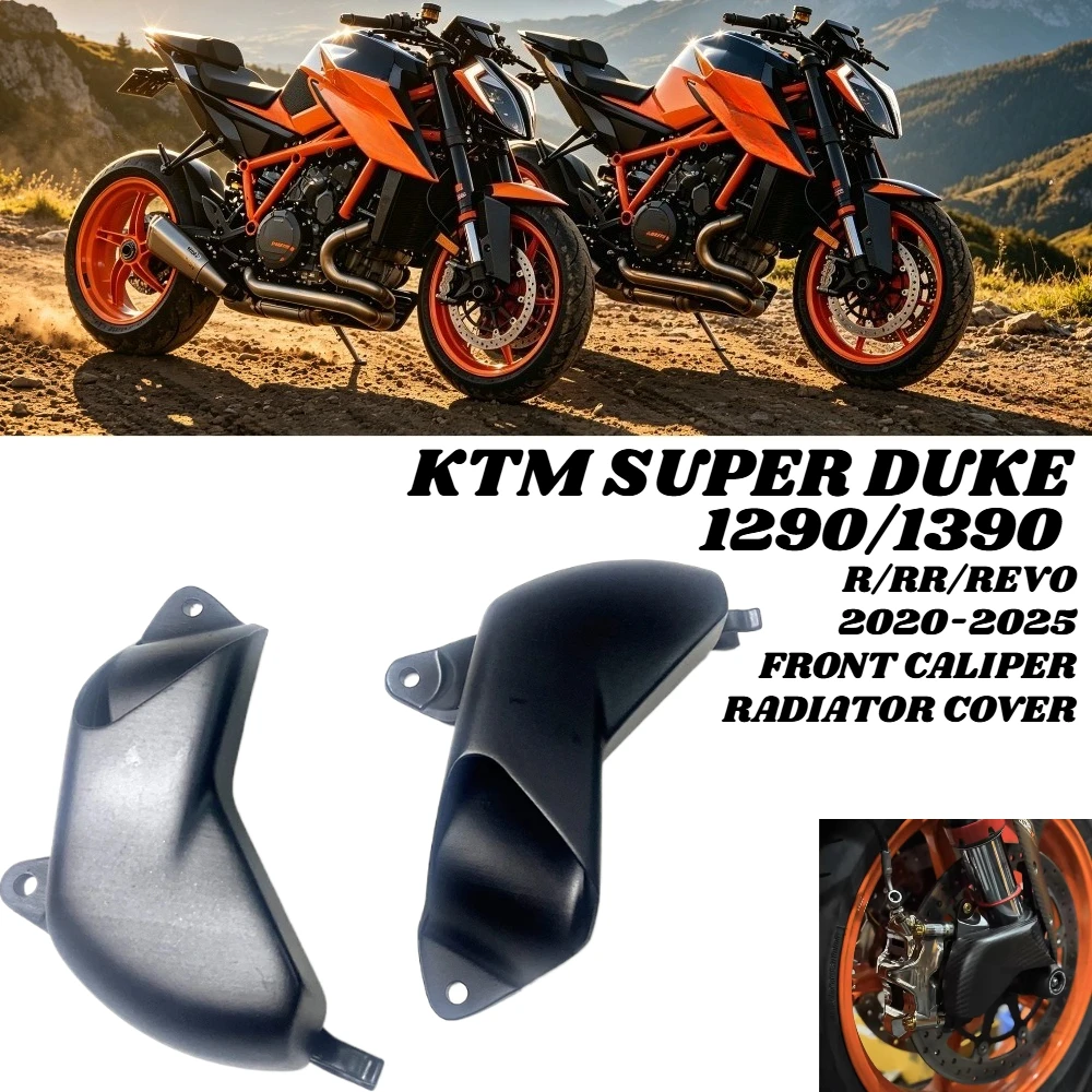 FOR KTM SUPER DUKE 1290/1390  R / RR / R EVO 20-25 Motorcycle Front Clip Cover Air Duct Brake Cooling Radiator Protective Cover