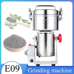 1500g 2000g 2500g Grains Dry Food Grinder Machine high speed Intelligent Spices Cereals Crusher