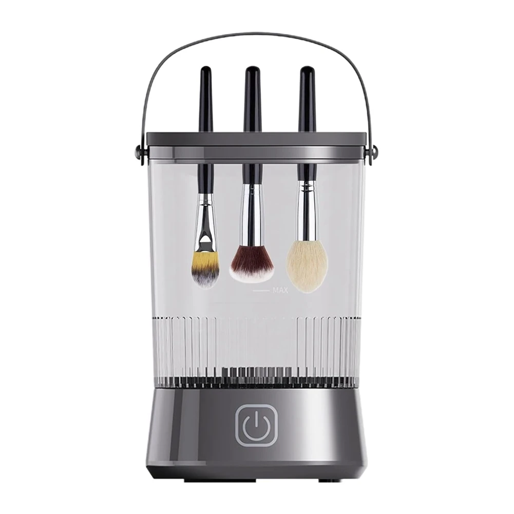 

Upgraded Electric Makeup Brush Cleaner Beauty Tool Brush Washer Multi-Piece Makeup Brush Automatic Cleaner (Universal)