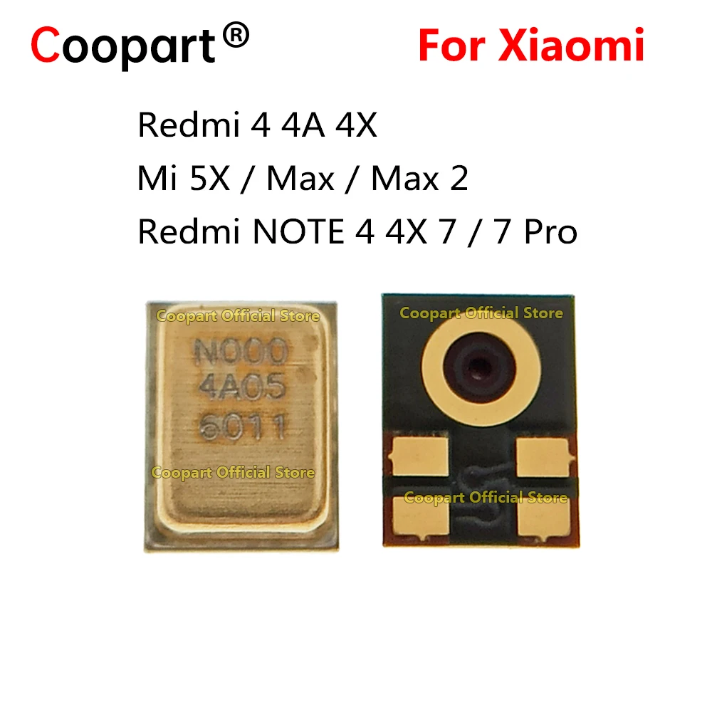

5-100 шт. микрофон-передатчик, микрофонный динамик для Xiaomi A1 Redmi 4/4A/4X Redmi Note 4/4X/7/7Pro Mi 5X/MAX/MAX2