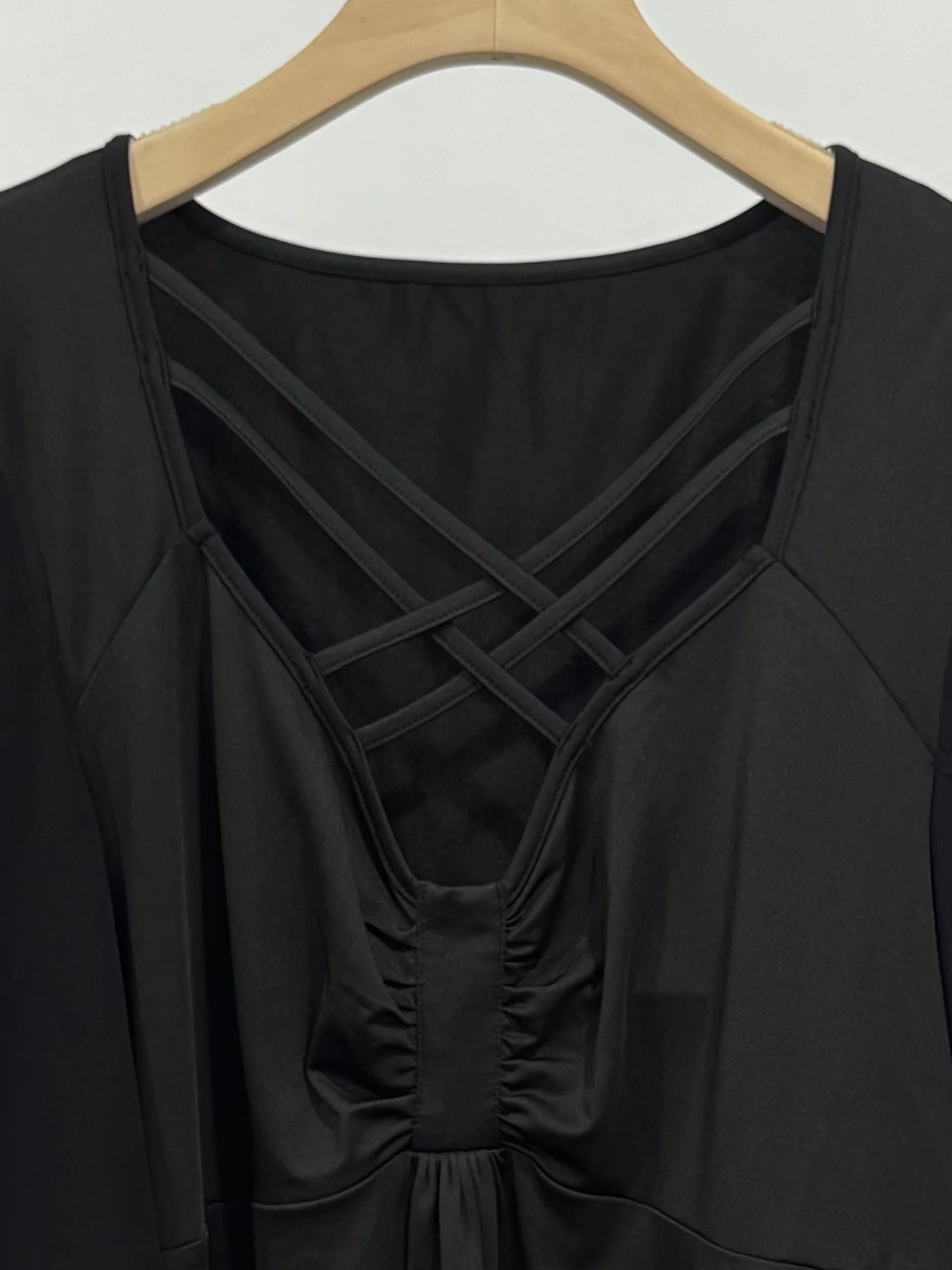 Blusas femininas plus size, tiras cruzadas, chiffon, manga borboleta, camisas e blusas para mulheres, manga curta, top franzido, verão