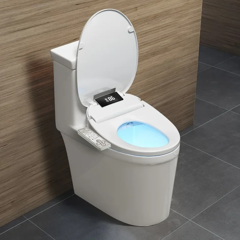 Bidet Toilet Seat, Electronic Heated Smart Toilet Seat with Unlimited Heated Water, Side Control Panel, and Adjustable Warm Air