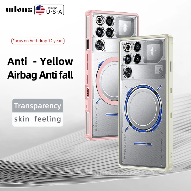 حافظة لهاتف ZTE Nubia Red Magic 11 Pro Plus موضة جديدة متجمدة مدمجة غطاء مغناطيسي مضاد للسقوط لهاتف Red Magic11 Pro Funda