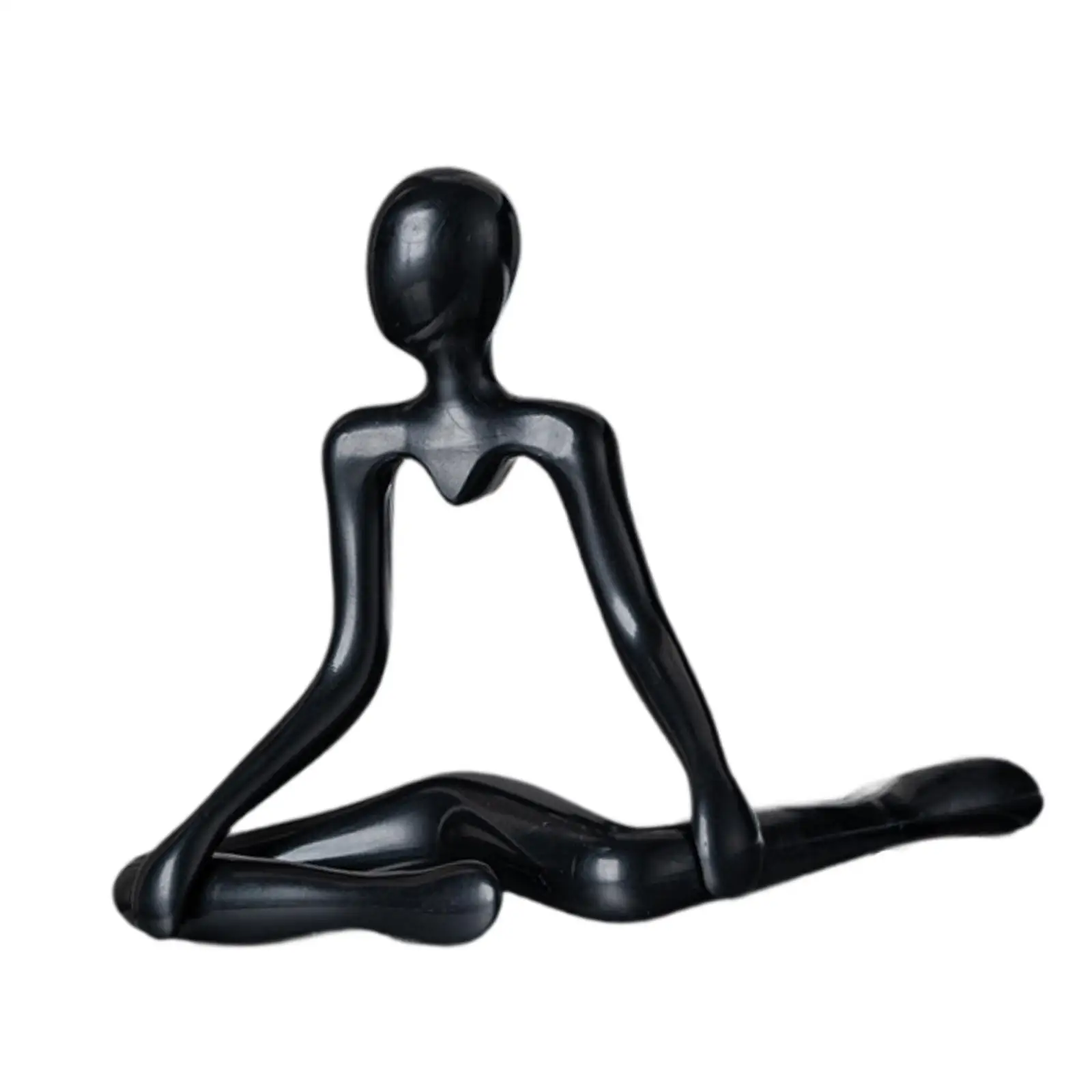 Thinker Statue Tabletop Ornament Modern Statue Abstract Sculpture Decorative Figurine for Desk Dining Table Home Decoration