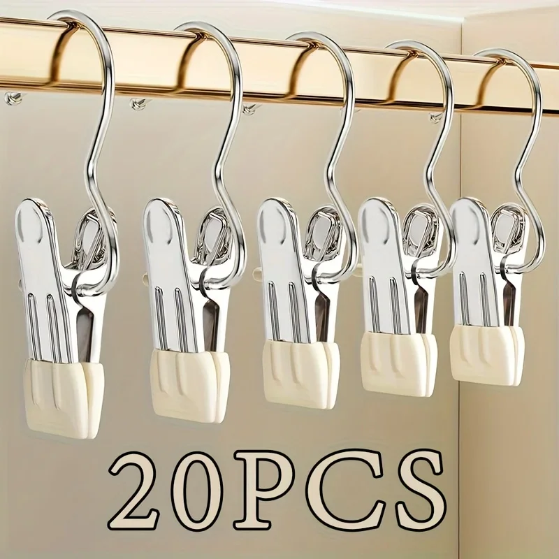 Hook, multi-purpose three hook, used for hanging scarves, pants, towels, socks, etc., clothing clips