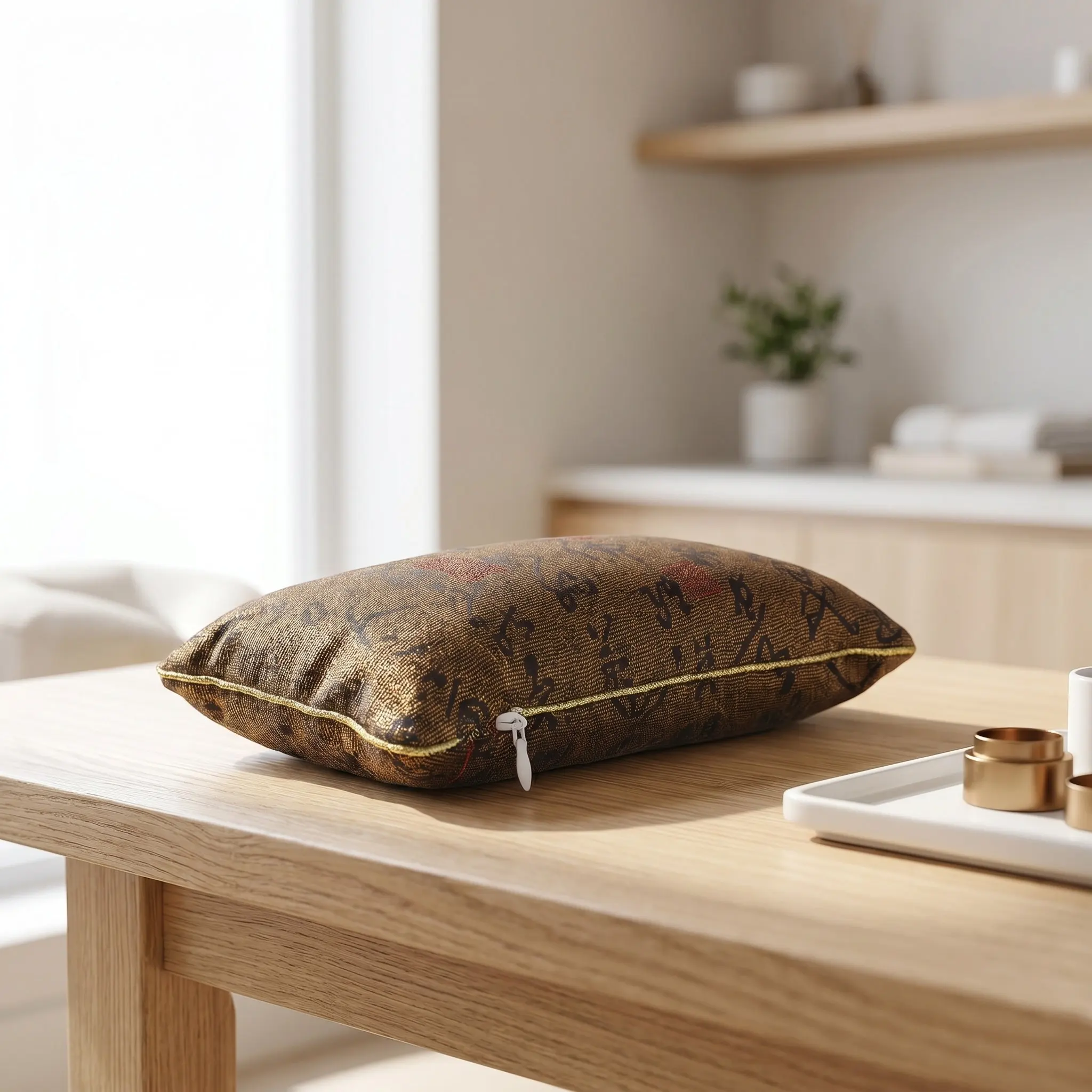 Professional Pulse Pillow Compact Lightweight Buckwheat Filled Pulse-Taking Cushion for Clinic Use Comfortable Hand Rest Pad