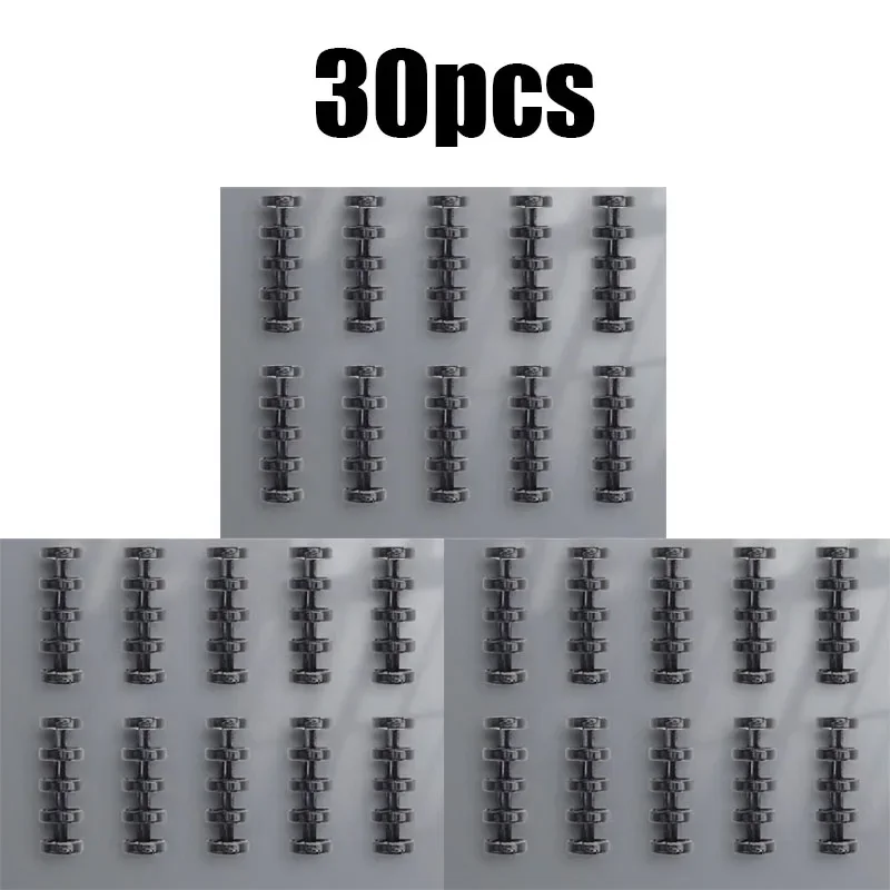 Binding Spines Snap Split Binder Rings, 10-30Pcs