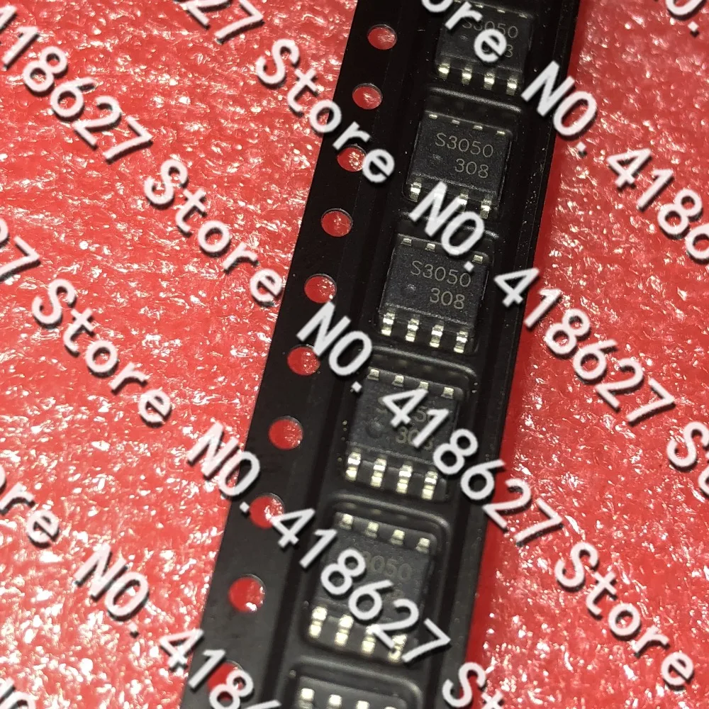 10PCS/LOT NEW S3050 SEM3050  SOP-8 SMD LCD power chip In Stock