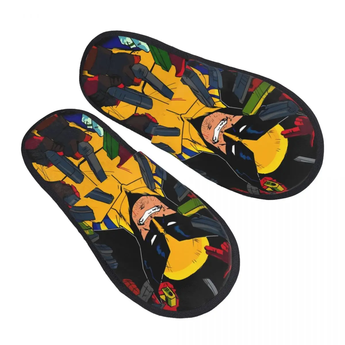 

Комфортные тапочки из пены с эффектом памяти на заказ, женская обувь для супергероев, спа-домашняя обувь