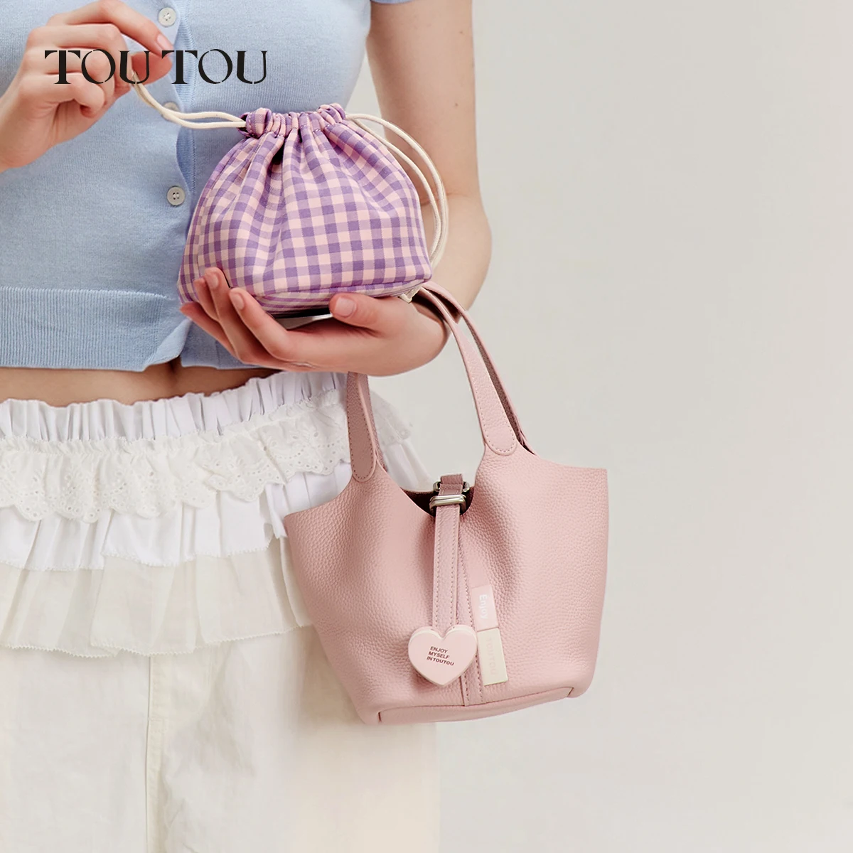 TOUTOU Bolso de mano rojo de c - Luxury Bags No Logo reseña y precio
