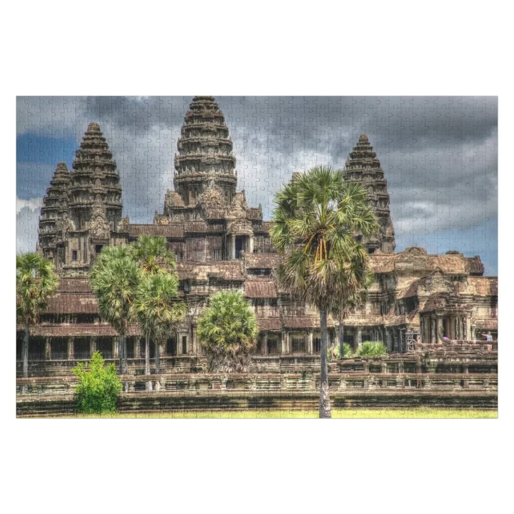 

Angkor Wat Temple Cambodia Jigsaw Puzzle Personalized Gift Married Customized Toys For Kids Wooden Jigsaws For Adults Puzzle