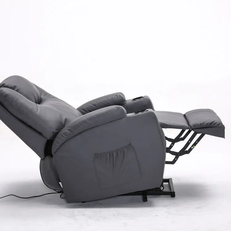 كرسي كرسي رفع كهربائي للأريكة الجلدية المريحة لكبار السن للمساعدة في الوقوف #5