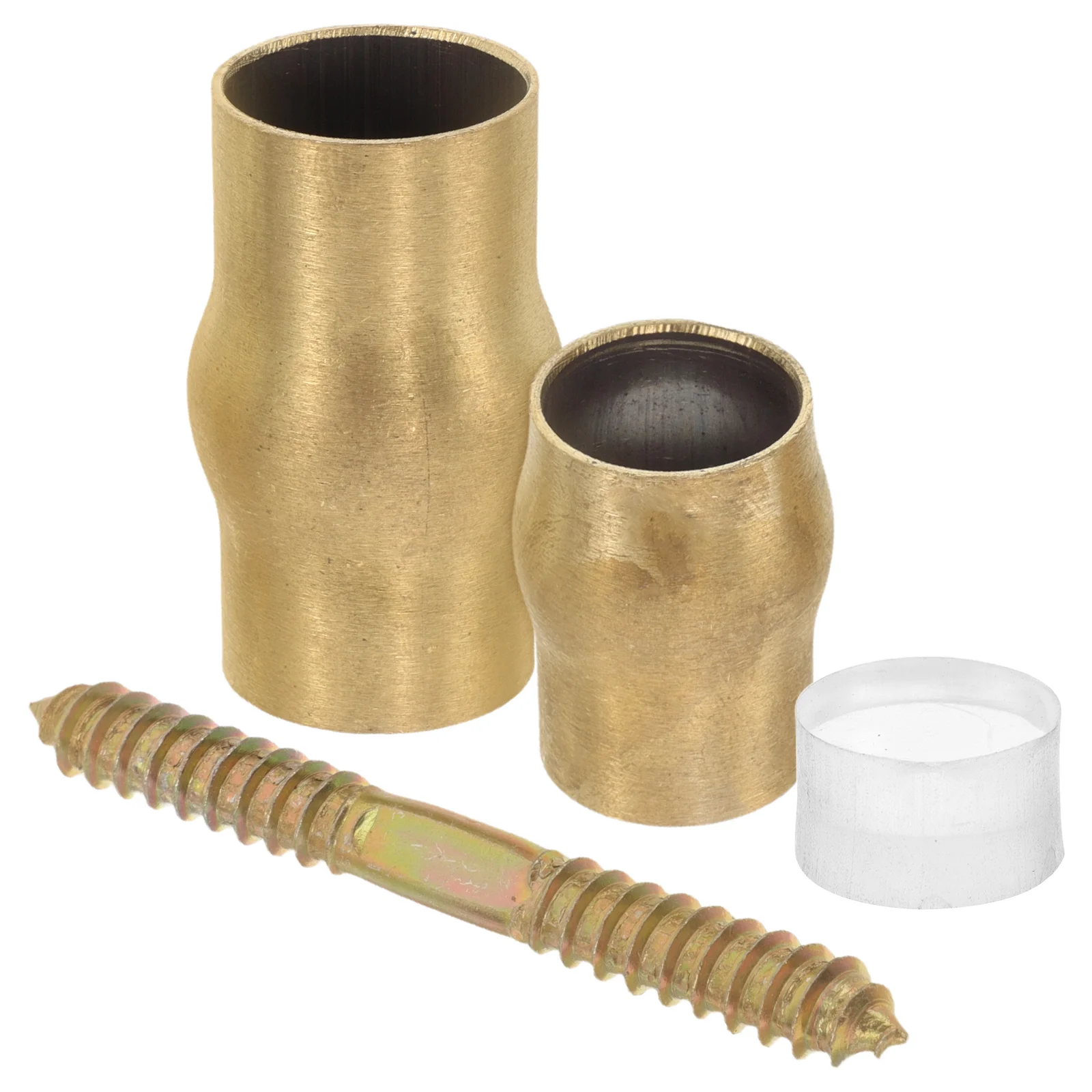 

Cane Joint Accessories Copper Anti-slip Ferrule Walking Stick Hardware Kit for Senior Brass Tip Crutch Joint Set Furniture Parts