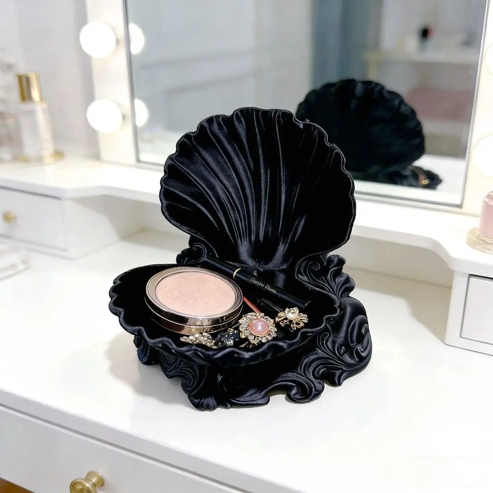 3D Printed Shell Jewelry Tray Pearlescent Ocean Wave Base Decorative Tray Space Saving Ornament Jewelry Holder Home Decor