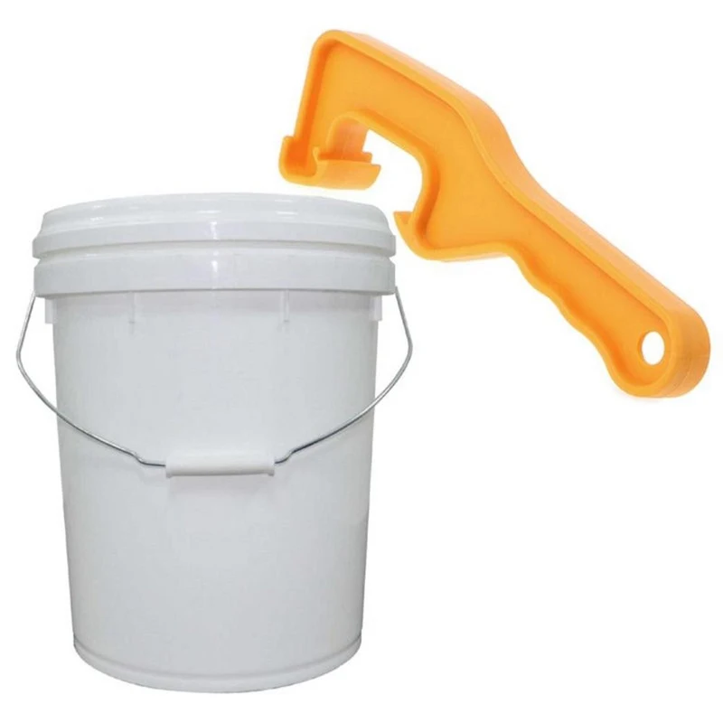 2Pcs Big Size Abs Open Oil Drum Cover Plastic Bucket Pail Paint Barrel Lid Can Opener Honey bucket lid opener Openers Hand Tools