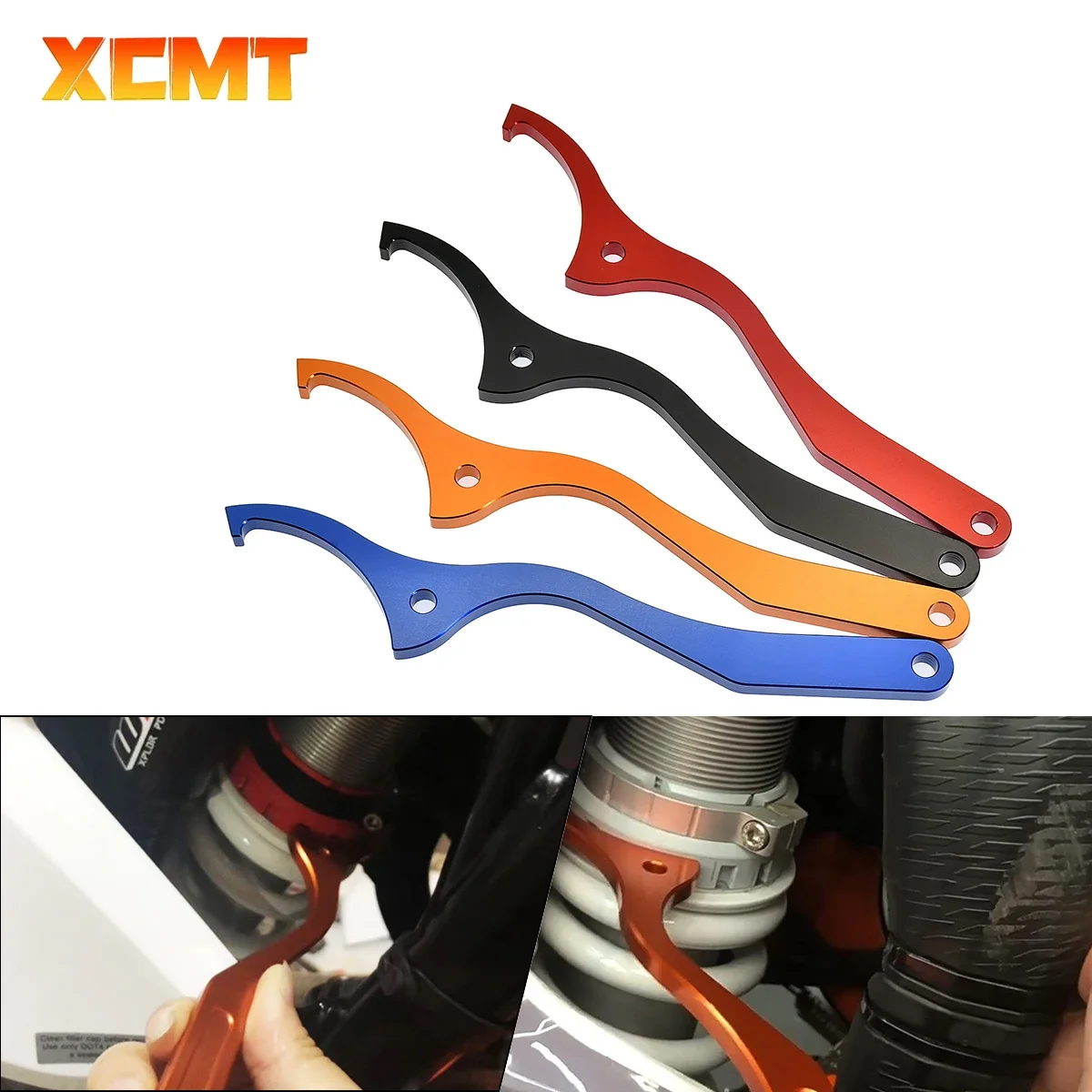 

CNC Motorcycle Rear Absorber Damping Shock Spanner Wrench Tool For KTM Husqvarna 125-500cc SX SX-F XC XC-F XC-W XCF-W EXC EXC-F