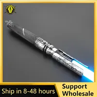 Lightsaber Neopixel Jedi Laser Sword Metal Hilt Heavy Dueling Sensitive Smooth Infinite Changing Hitting Sound LTG Light Saber