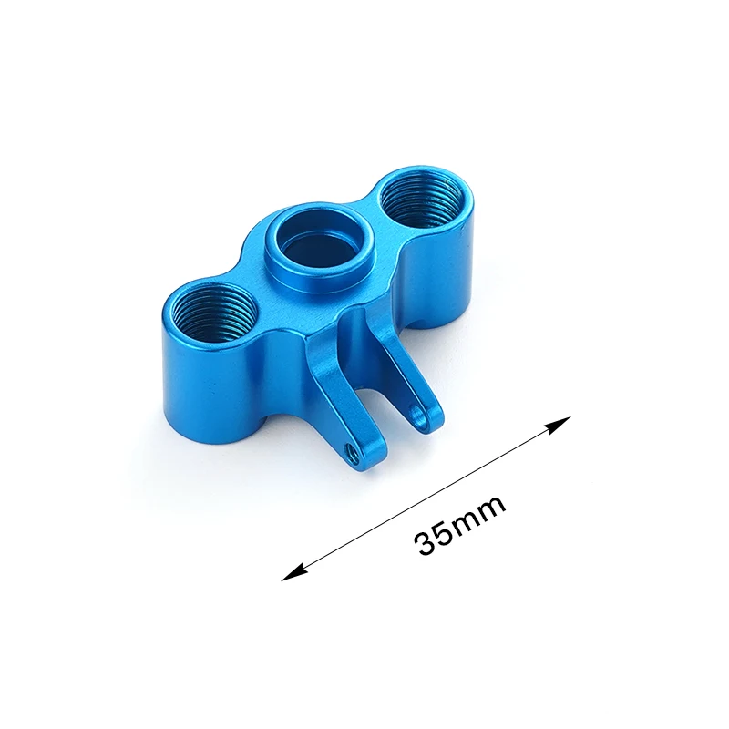 RCGOFOLLOW 1/16 Aluminum Alloy Durable Steering Hub Carrier Steering Block Knuckles For SLASH RC Car Part Dark Blue