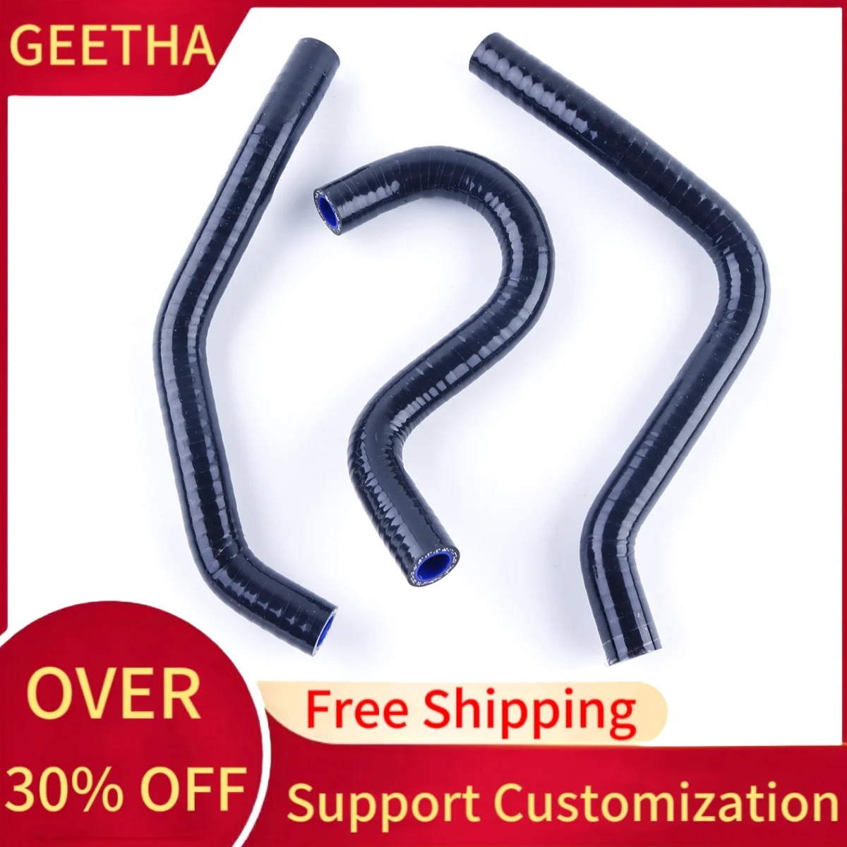 For Honda CR80R CR80 R 1997-2002 CR85R Expert 2003-2008 Motorcycle Silicone Radiator Coolant Hose Kit