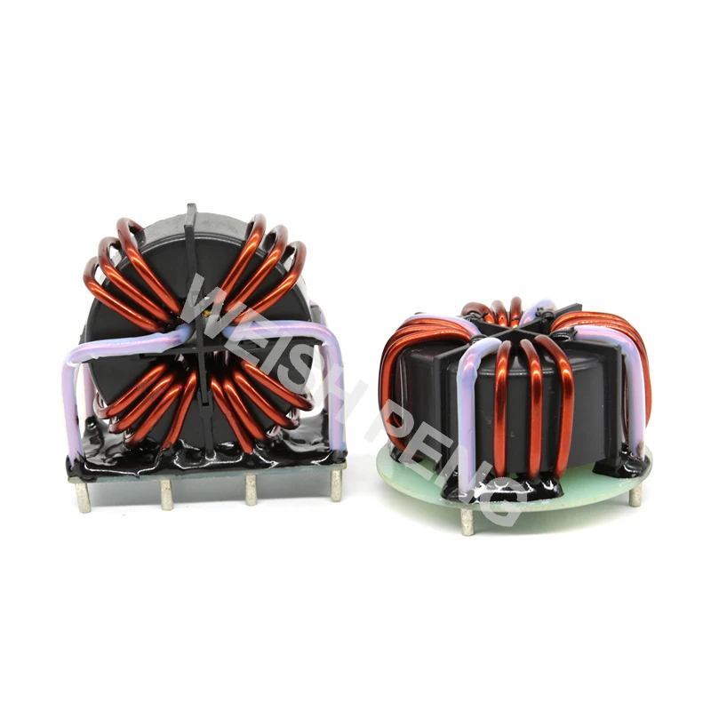 330uh50A  Four phase common mode inductor compensation large current choke three phase and neutral dkih-4 filter