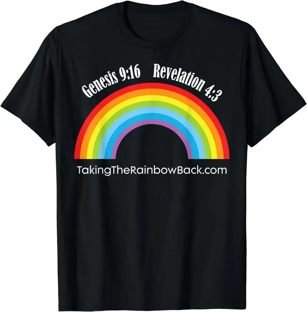 Genesis Revelation Taking The Rainbow Back T-Shirt Unisex T-shirts Cotton Luxury Brand Vintage Oversized