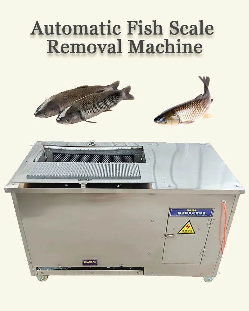 Commerciële Fish Scaler Machine Automatische Fish Scaler Removal Machine