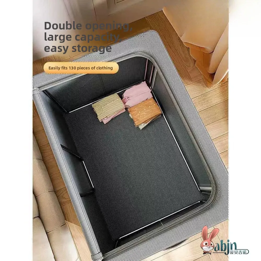Large Size Rectangular Fabric Storage Box Side Door Home Use Clothing Organizer for Wardrobe ABENINO Brand Bag Accessories