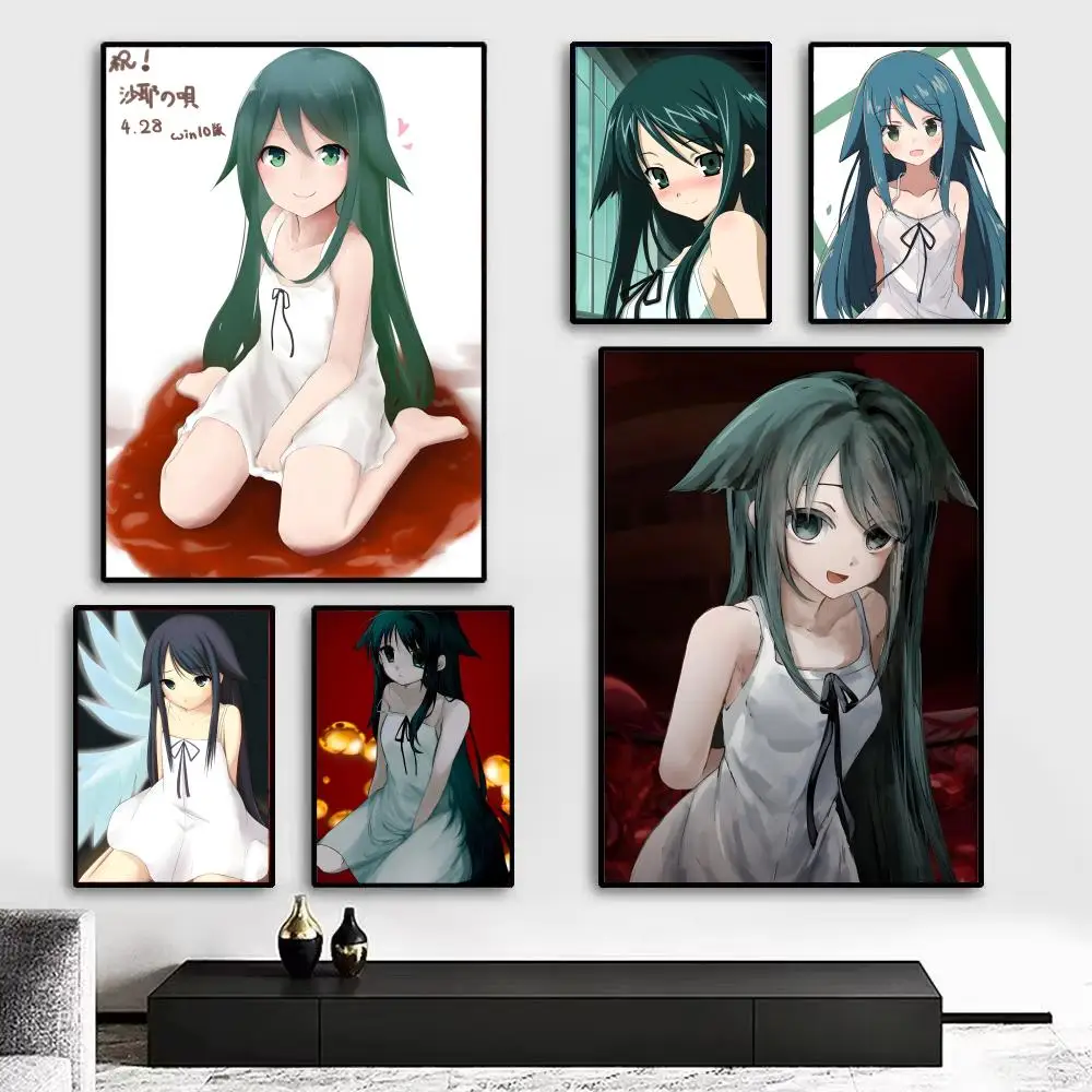 S-Saya No Uta The Song Of Saya Poster Art print wall decor ideal for living room, bedroom, bar, parlor, and home gifting