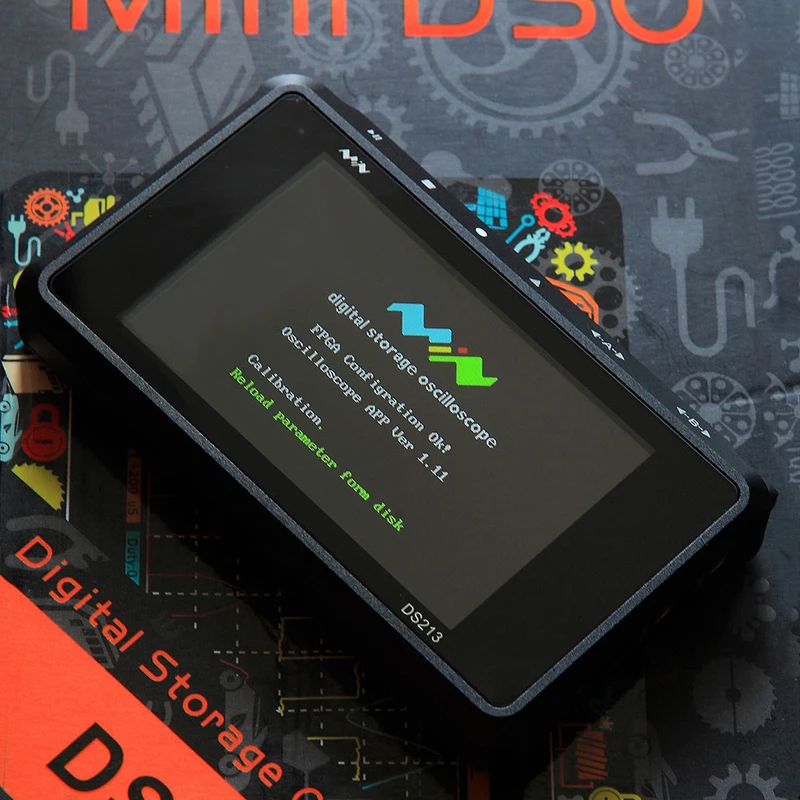 New Handheld 4 Channel 100MS/s Nano DSO DSO213 DS213 Digital Oscilloscope LCD Display Case