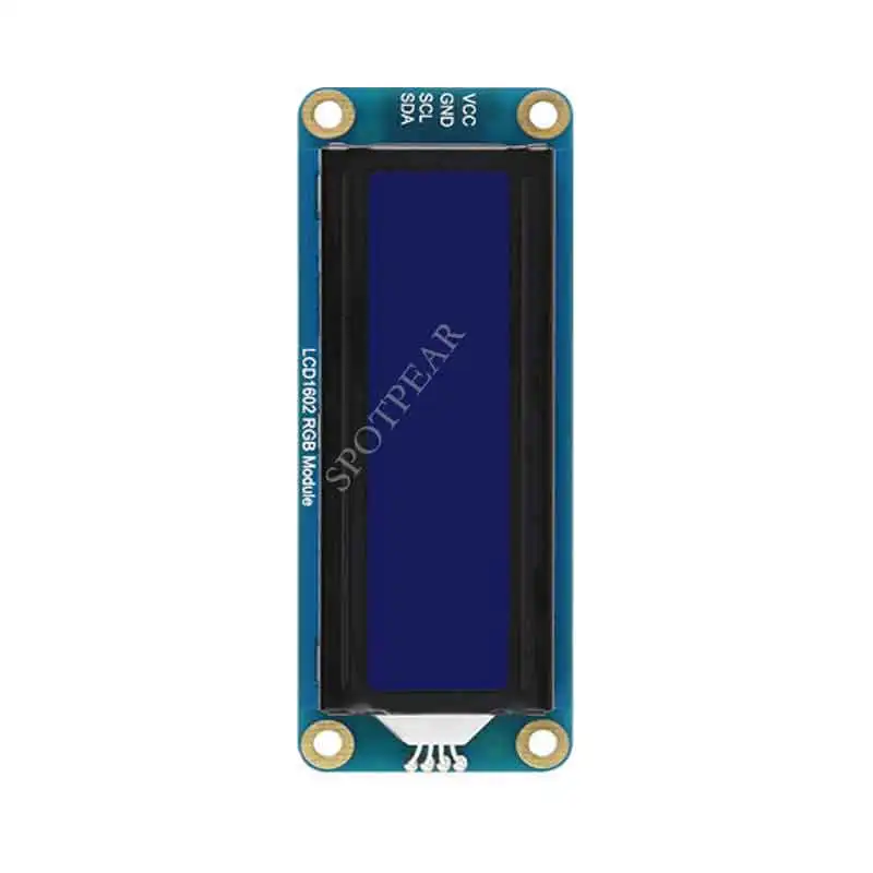 LCD1602 Display Module RGB Backlight LCD 12C Bus Screen for Arduino Raspberry Pi Pico STM32