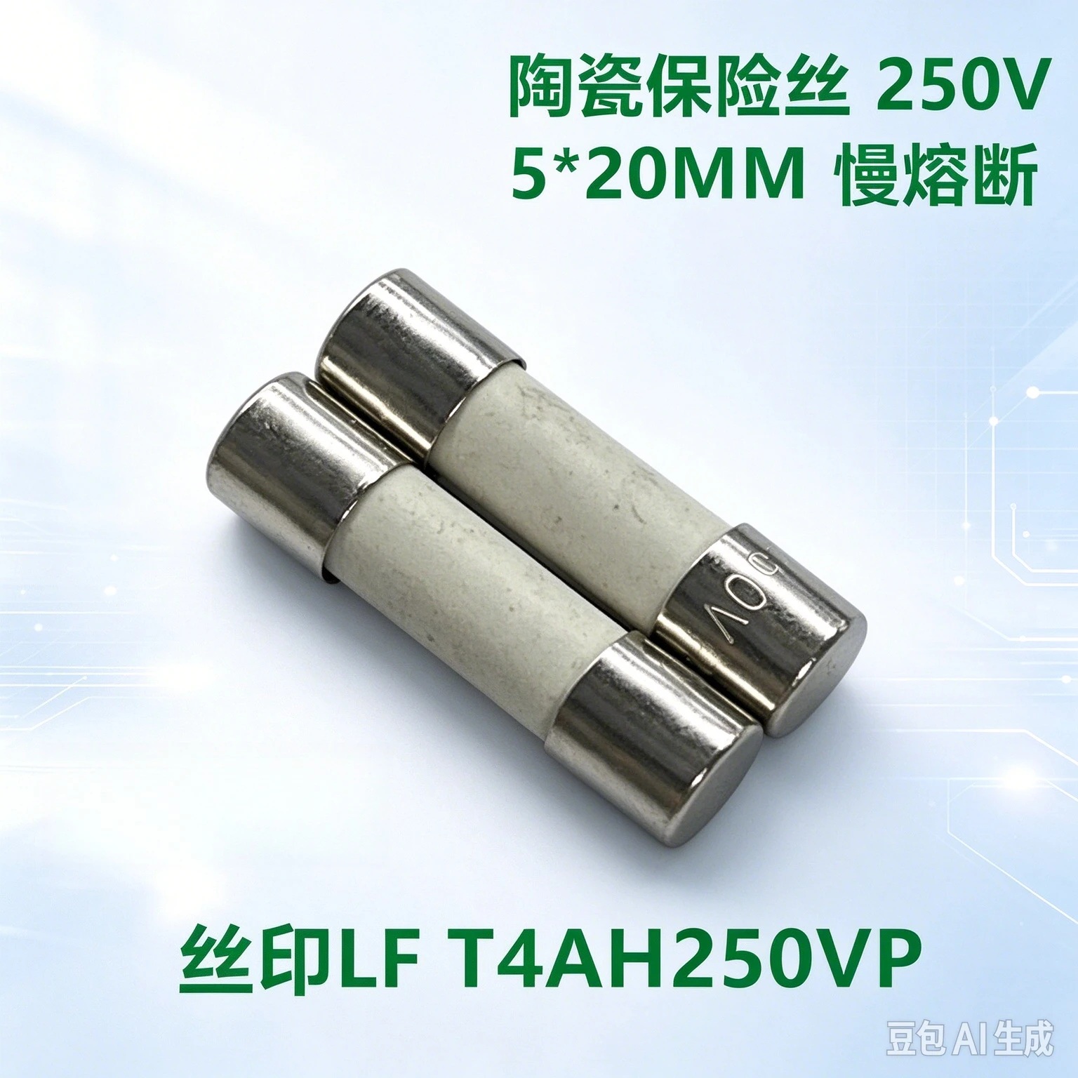 100pcs for Littelfuse 0215004.MXP 5*20 Time‑delay Ceramic Fuse T4A H250VP