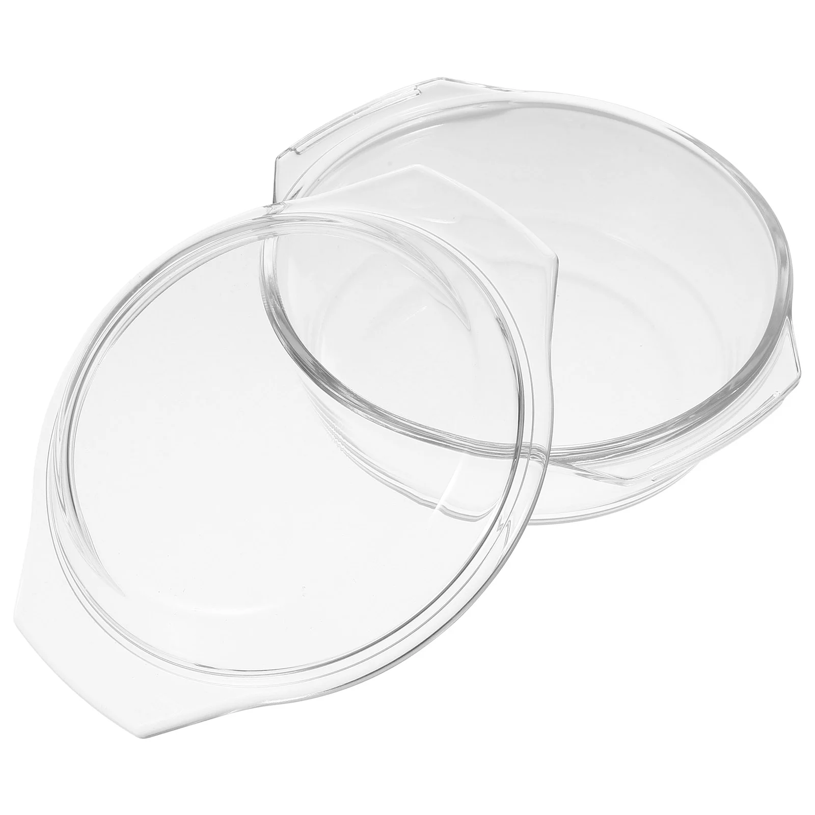 

Microwave Glass Casserole Dish 0.7L Teacolor Crystal Bowl Oven Resistant Soup Bowl Round Bakeware Kitchen Barware Set
