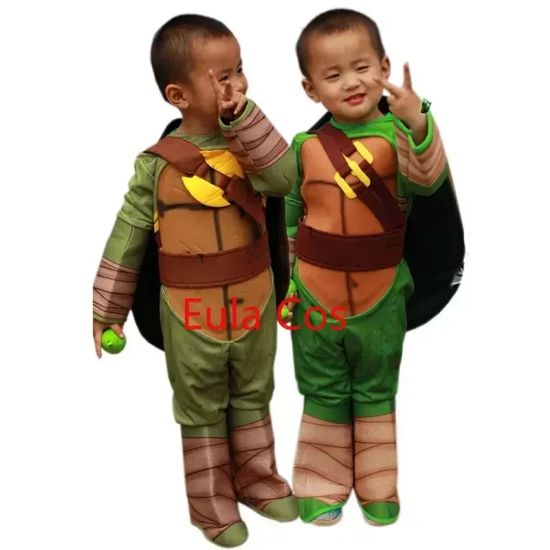 

l2025l Хэллоуин аниме Хэллоуин детский костюм одежда для косплея черепаха ниндзя японское аниме черепаха ролевая игра сценическая одежда подарок