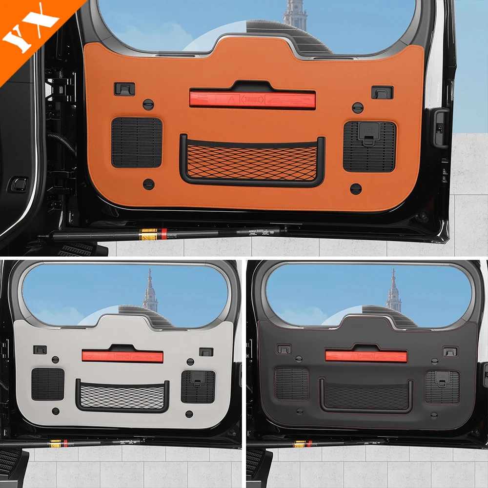 

Аксессуары для Jetour G700, 2025 2026, кожаная защитная накладка для багажника автомобиля, защитный чехол для бокового украшения автомобильного сиденья