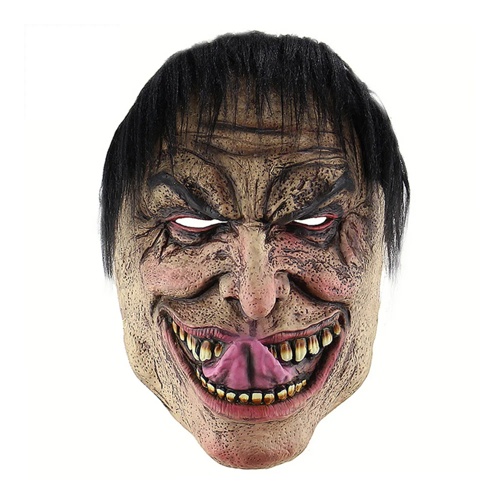 

Halloween Mask Funy Scary Creepy Smile Clown Mask Cosplay Props for Masquerade Party Theme Party Halloween Party