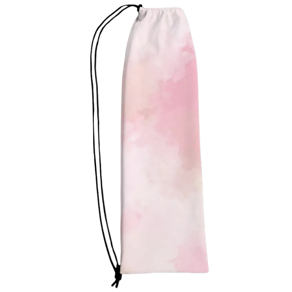Multicolor Badminton Rackets Bag Gradient Polyester Protective Sleeve Large Capacity Resistant To Dirt Racquet Pouch Cover