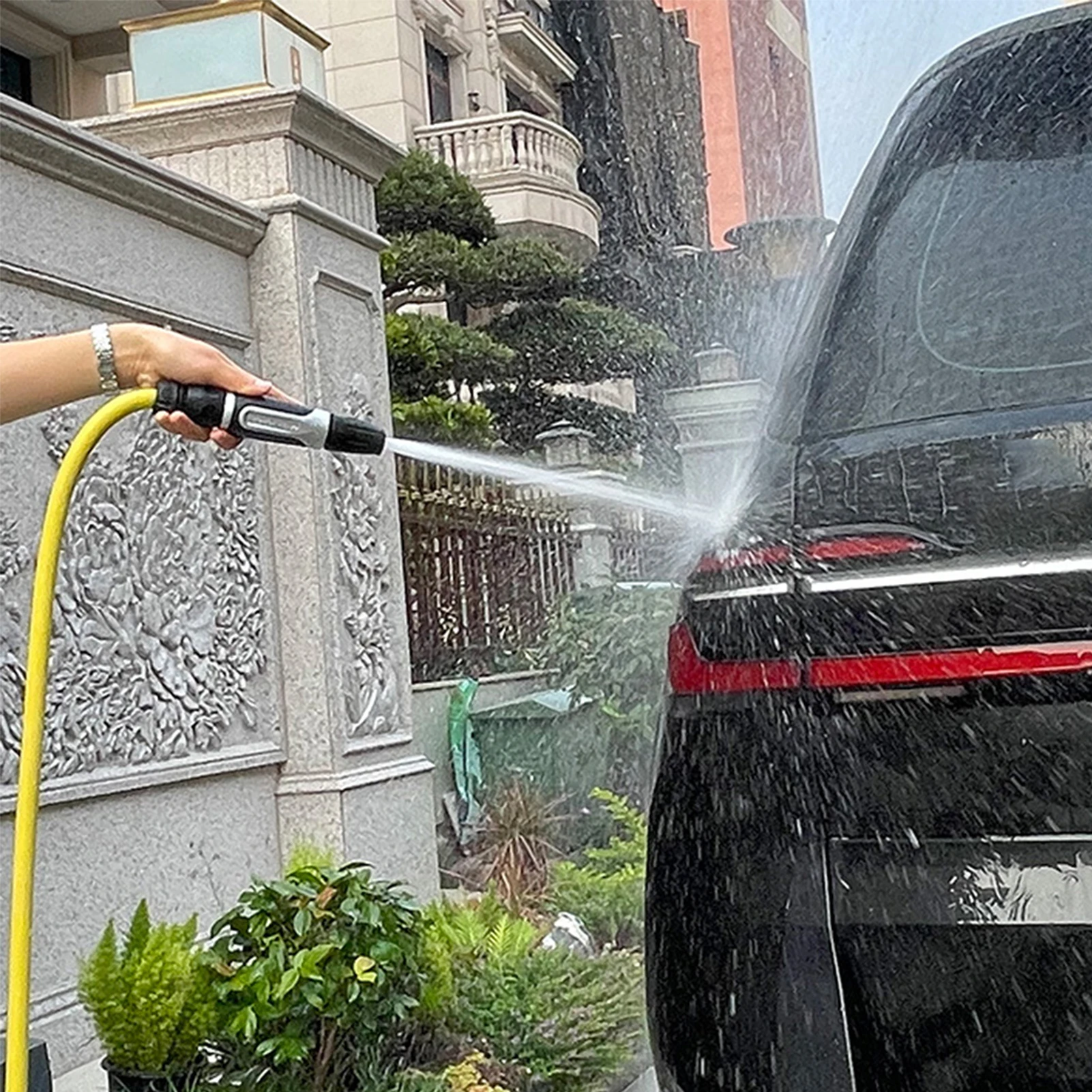 Expandable Garden Hose Water Pipe Set Flexible Portable Garden Hoses Water Pipe for Cleaning Showering Pets Cars
