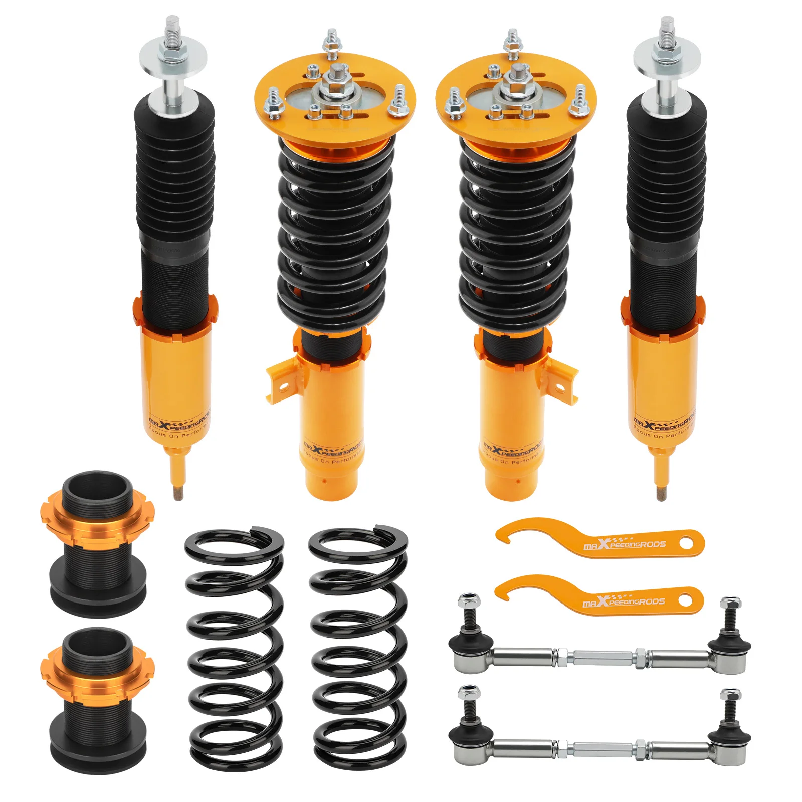 Adjustable Coilovers + Rear Camber + Toe Arm Kit For BMW 3-Series E92 RWD 06-13 3 Series 325i 328i 335i E92