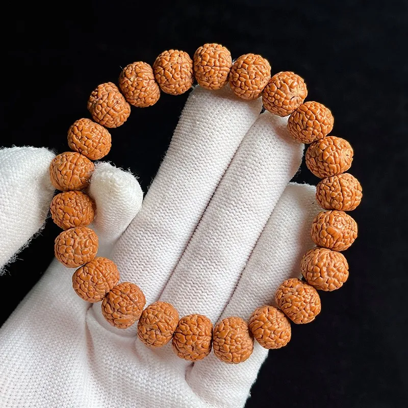 Nature Vajra Bodhi Rudraksha Bracelets Men Meditation Mala Bead Bracelets for Men Women Jewelry Prayer Tibetan Buddhism Bracelet