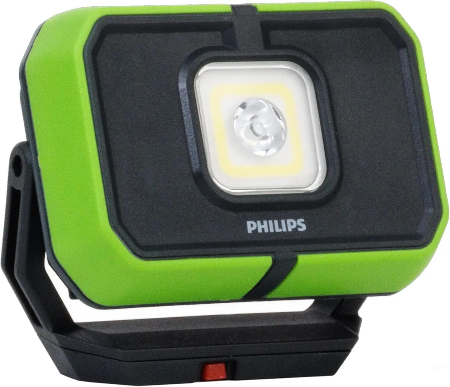 Philips Xperion 3000 Flood Rechargeable LED Work Light with Foldable Stand and Magnetic Handle. Powerbank Function with USB-C Ch