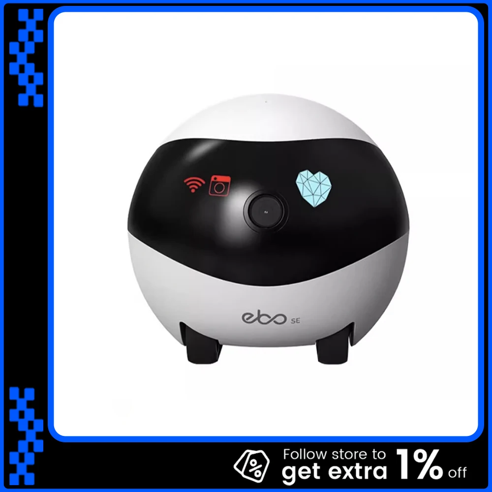 Enabot EBO SE Smart Robot Intelligent Mobile Camera Home Camera Monitoring Robot Can Remotely Monitor Pets Gifts