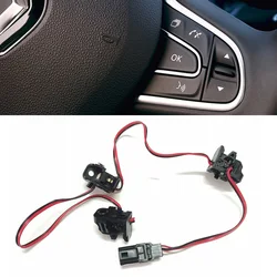 Car Steering Wheel Switch Horn Button Wires Cable For Renault Koleos Kadjar 2016 2017 2018 2019 2020 2021 2022 2023 2024