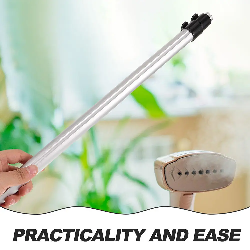 2Pcs Adjustable Telescopic Rod Aluminum Alloy Heavy Duty Support Stand for Garment Clothes Steamer Hanging Ironing Machine